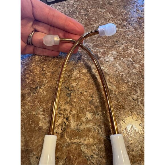 MDF instruments dual head stethoscope rose gold/white - Picture 2 of 4